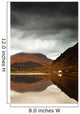 Mountain Lake, Loch Sunart, Scotland Wall Mural