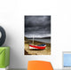 Boat On Shore, Lochaline, Scotland Wall Mural