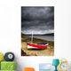 Boat On Shore, Lochaline, Scotland Wall Mural