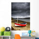 Boat On Shore, Lochaline, Scotland Wall Mural