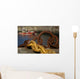 Harbour With Mooring And Fishing Boat Wall Mural