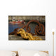 Harbour With Mooring And Fishing Boat Wall Mural