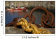 Harbour With Mooring And Fishing Boat Wall Mural