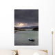 Boat In Water, Loch Sunart, Scotland Wall Mural