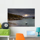 Boat In Water, Loch Sunart, Scotland Wall Mural