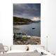 Boat In The Water, Loch Sunart, Scotland Wall Mural