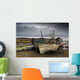 Shipwreck, Isle Of Mull, Scotland Wall Mural