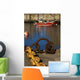 Harbour With Mooring And Fishing Boat Wall Mural