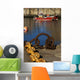 Harbour With Mooring And Fishing Boat Wall Mural