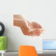 Water In Hands Wall Decal