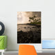 Rocky Coastline, Poipu, Kauai, Hawaii Wall Mural