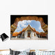 Ancient royal marble buddha temple, Bangkok, Thailand Wall Mural