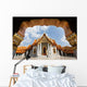Ancient royal marble buddha temple, Bangkok, Thailand Wall Mural