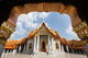 Ancient royal marble buddha temple, Bangkok, Thailand Wall Mural