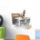 Dog Getting a Bath Wall Decal