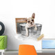 Dog Getting a Bath Wall Decal