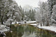 Merced River, Yosemite National Park, California, Usa Wall Mural