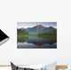 Mountain Reflection, Pyramid Mountain, Jasper, Alberta, Canada Wall Mural
