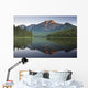 Mountain Reflection, Pyramid Mountain, Jasper, Alberta, Canada Wall Mural
