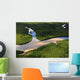 Aerial Wetlands Wall Decal Design 2