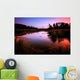Sunset Over River Wall Mural