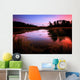 Sunset Over River Wall Mural