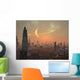 Hot Summer Night in Alien City Wall Mural