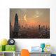Hot Summer Night in Alien City Wall Mural