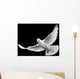 White Dove in Flight 6 Wall Mural