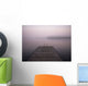 Lake Of The Woods, Ontario, Canada, A Dock On The Water Wall Mural