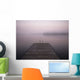 Lake Of The Woods, Ontario, Canada, A Dock On The Water Wall Mural