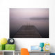 Lake Of The Woods, Ontario, Canada, A Dock On The Water Wall Mural