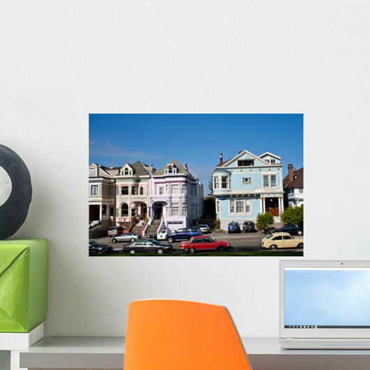 San Francisco S Victorians Wall Mural