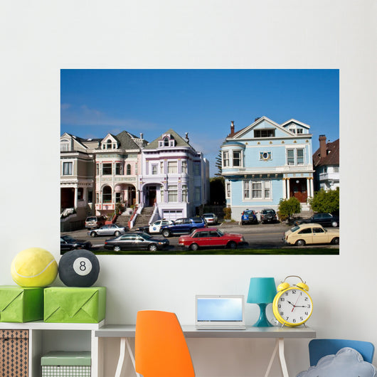 San Francisco S Victorians Wall Mural