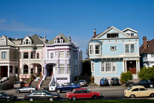 San Francisco S Victorians Wall Mural