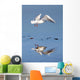 Bird Landing Wall Mural