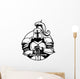 white knight Wall Decal