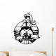 white knight Wall Decal