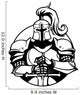 white knight Wall Decal