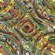 Multicolored Ornamental Shape