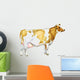 Hand-drawn Watercolor Dairy Cow Wall Decal