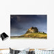 Lindisfarne Castle On A Volcanic Mound Called Beblowe Craig Wall Mural