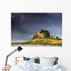 Lindisfarne Castle On A Volcanic Mound Called Beblowe Craig Wall Mural