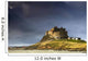 Lindisfarne Castle On A Volcanic Mound Called Beblowe Craig Wall Mural