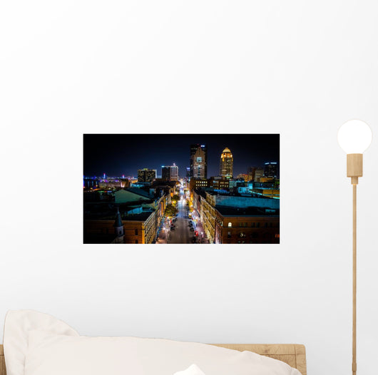 Main Street Louisville KY Wall Decal