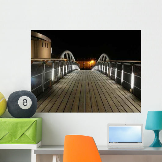 Bydgoszcz Night Wall Decal