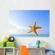 Starfish In Front Of The Ocean Wall Mural