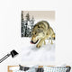 Wolf On The Prowl Wall Mural