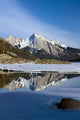 Medicine Lake, Jasper National Park, Alberta, Canada Wall Mural