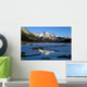 Medicine Lake, Jasper National Park, Alberta, Canada Wall Mural
